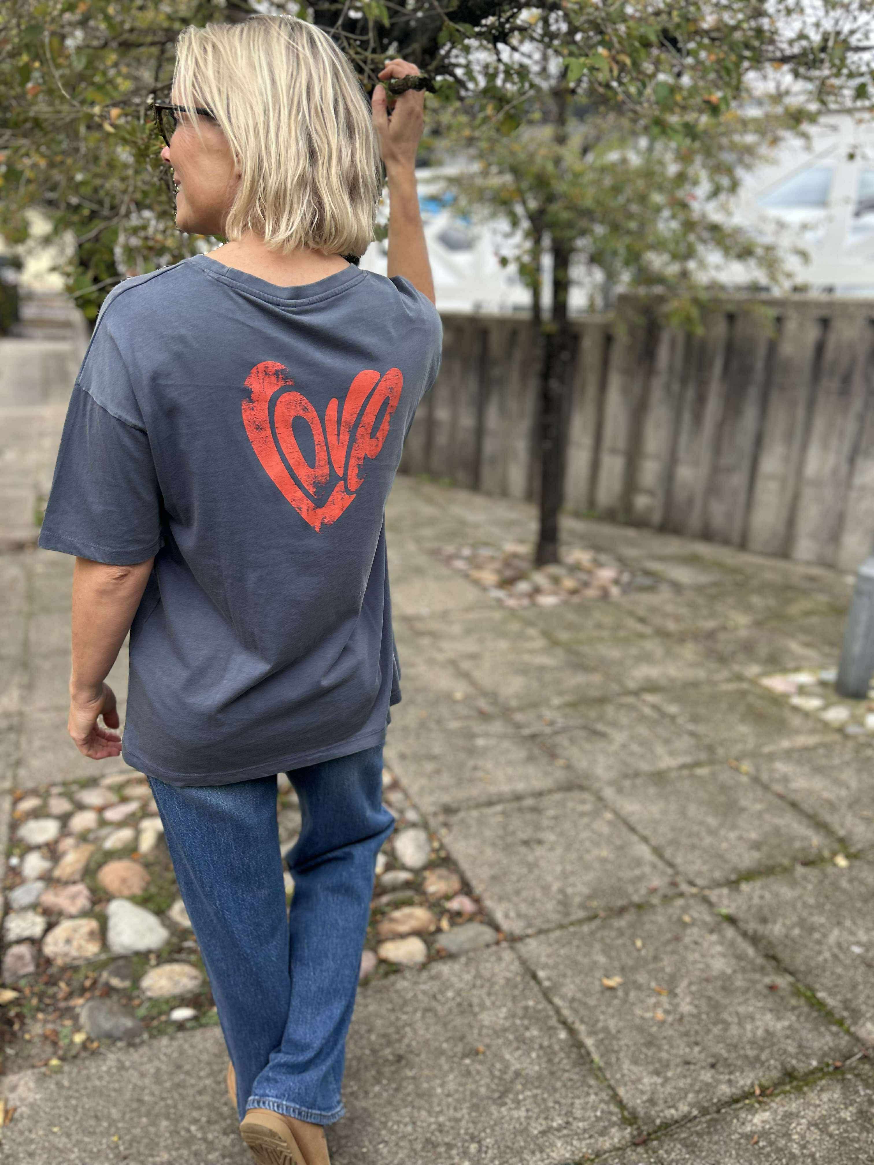 PCELOISE T-Shirt - Ombre Blue